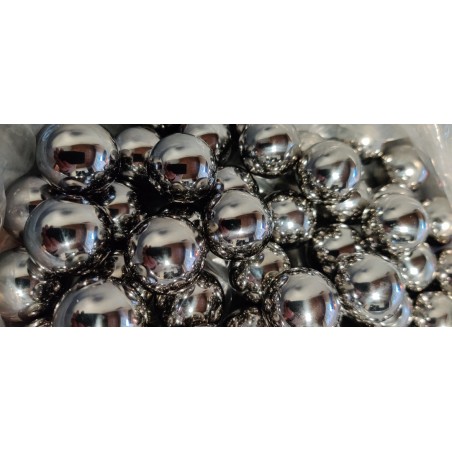 Billes Chromées Pour Flipper - Diamètre 27mm (1-1/16”) - Compatibles Toutes Marques - Neuf